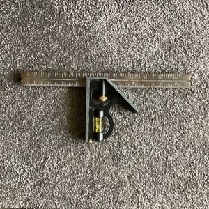 Empire Silver Carpenter's Square 12” EUC